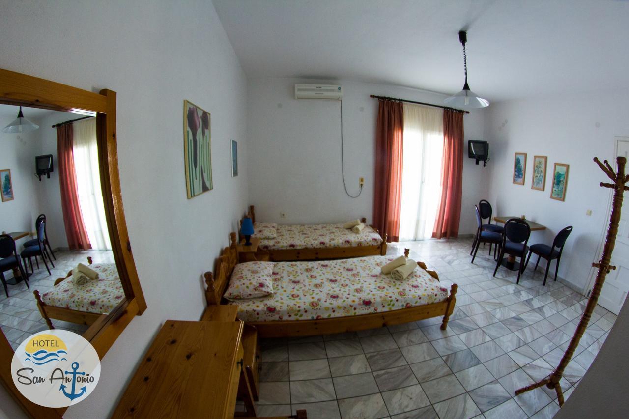 San Antonio Hotel & Apartments Megáli Ámosz Kültér fotó
