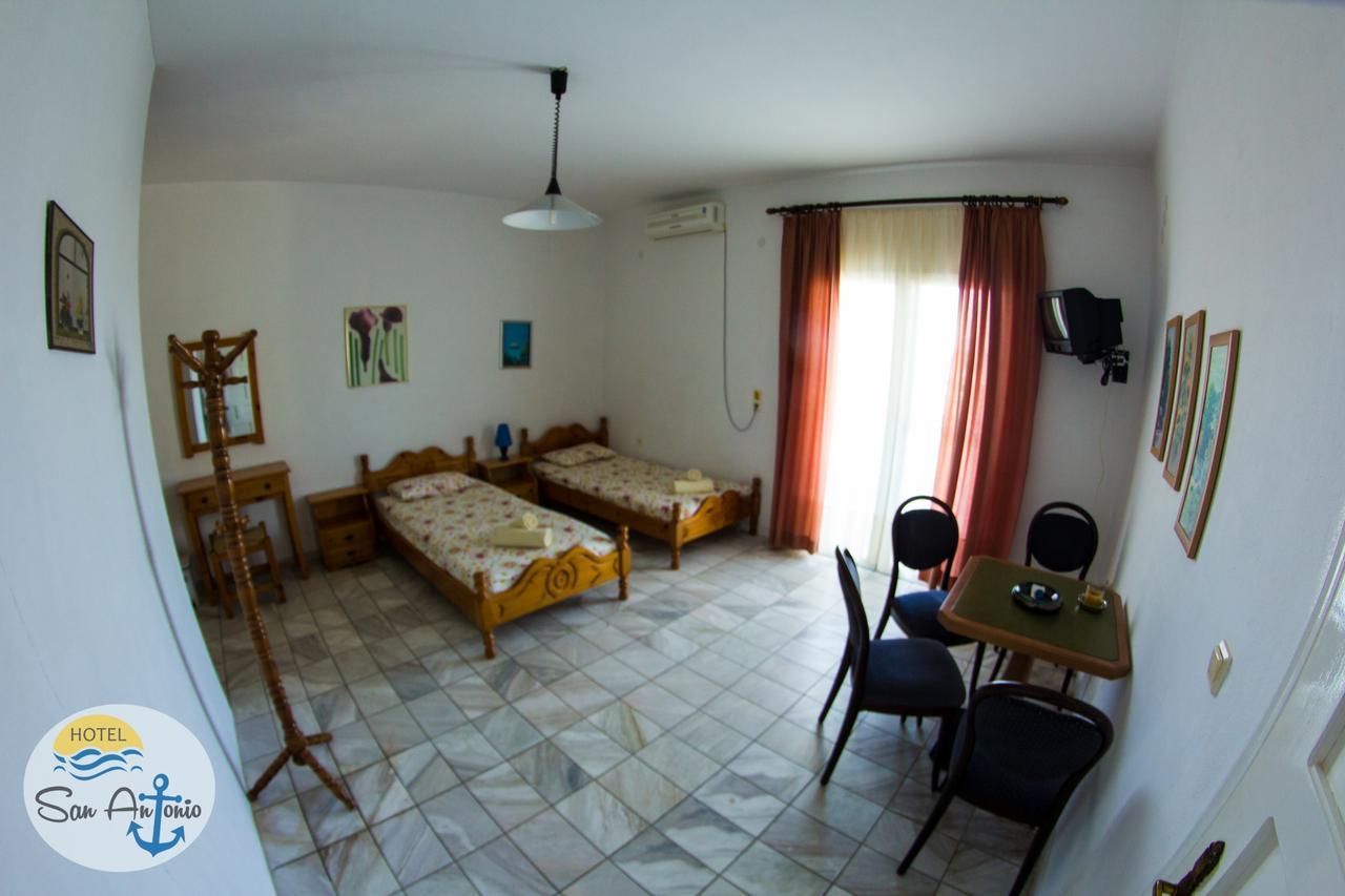 San Antonio Hotel & Apartments Megáli Ámosz Kültér fotó
