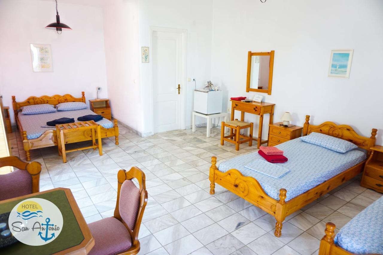 San Antonio Hotel & Apartments Megáli Ámosz Kültér fotó