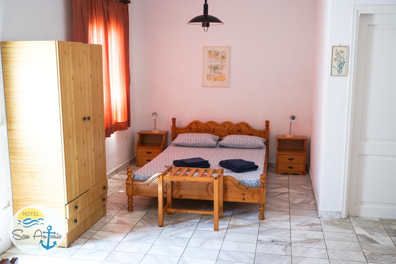 San Antonio Hotel & Apartments Megáli Ámosz Kültér fotó